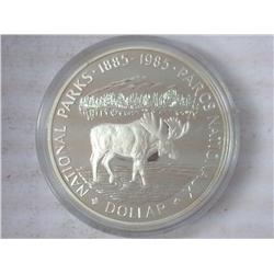 1985 Canada National Parks $ (Proof) .3750 Oz ASW