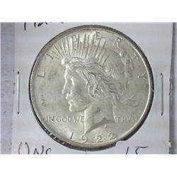 1922 Peace Silver Dollar (UNC)
