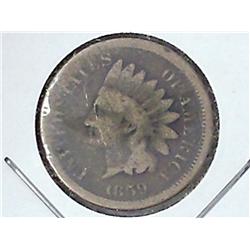 1859 Indian Head Cent