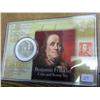 Image 1 : Benjaman Franklin Coin And Stamp Set