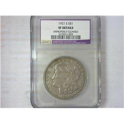 1921-S Morgan Dollar NCS XF Details
