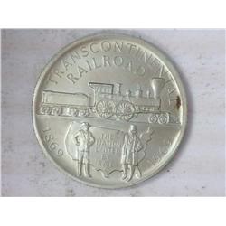 Transcontinental Railroad 1/2+ Oz. Silver Token