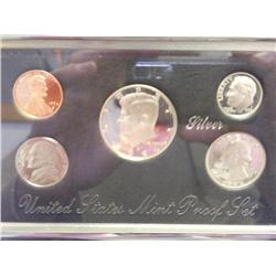 1994 US Premier Silver Proof Set Original Package