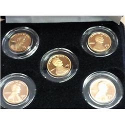1969-S, 75-S, 81-S, 92-S And 2000-S Lincoln Proof