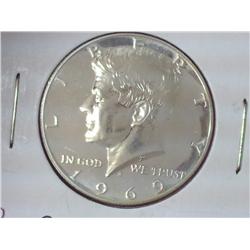 1969-S Kennedy Half Dollar (Gem Proof) 40% Silver