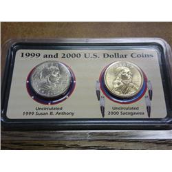 1999-SBA And 2000-Sacagawea Dollar Set (UNC)