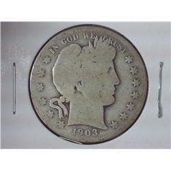 1903-O Barber Half Dollar
