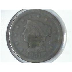 1851 Large Cent