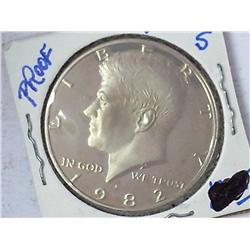 1982-S Kennedy Half Dollar (Gem Proof)