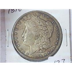 1896 Morgan Silver Dollar