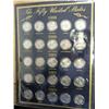 Image 1 : 50 State Quarters Collection In Folio UNC 45 Coins