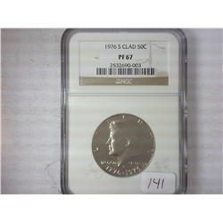 1976-S Kennedy Half Dollar NGC PF67