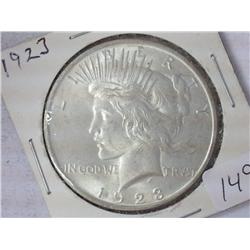 1923 Peace Silver Dollar (UNC)