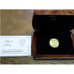 2007-W Adams 1st Spouse $10 Gold Coin (1/2 Oz.)