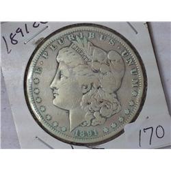 1891-CC Morgan Silver Dollar