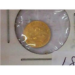 1865 Mexican Maximiliano Gold Coin