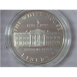 1992 Whitehouse Proof Silver Dollar