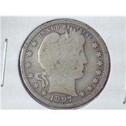 1897 Barber Quarter