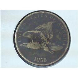 1858 Small Letter Flying Eagle