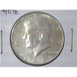 1968-D 40% Silver Kennedy Half (UNC)