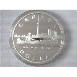 1984 Canada Toronto Dollar (Proof) .3750 Oz. ASW