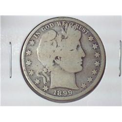 1899 Barber Half Dollar