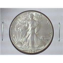 1941 Walking Liberty Half Dollar