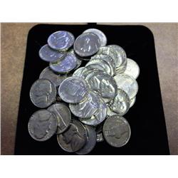 39 - 1963-P Jefferson Nickels (UNC)