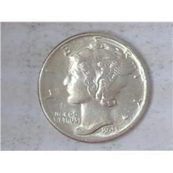 1943 Mercury Dime (UNC)