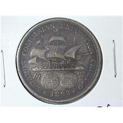 1893 Columbian Exposition Half Dollar