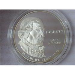 1993 Bill Of Rights Proof Silver Dollar