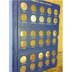 Whitman Deluxe Album Lincoln Cents 1941-UP