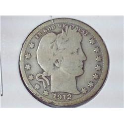 1912 Barber Quarter