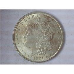 1921 Morgan Silver Dollar
