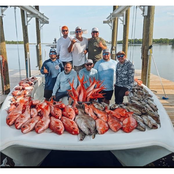 10Hr Offshore Fishing Trip for 6 - Gulf of America