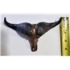 Image 3 : Limited Edition Bronze Buffalo Skull Sculpture