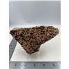 Image 2 : 5.7 X 3 INCH  RED GARNET ON MATRIX SPECIEN