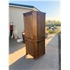 Image 8 : SOLID WOOD CORNER CABINET