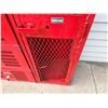 Image 10 : RED METAL INDUSTRIAL SCHOOL LOCKERS