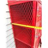Image 14 : RED METAL INDUSTRIAL SCHOOL LOCKERS