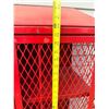 Image 9 : RED METAL INDUSTRIAL SCHOOL LOCKERS