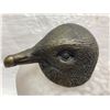 Image 14 : VINTAGE SEAGULL COLORED GLASS AND METAL LAMP