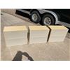 Image 6 : MAPLE-COLORED 12-COMPARTMENT STACKABLE STORAGE ORGANIZERS, LOT OF THREE