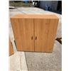 Image 2 : STACKABLE TWO-DOOR STORAGE CABINETS (MATCHES LOT 15)