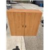 Image 2 : STACKABLE TWO-DOOR STORAGE CABINETS (MATCHES LOT 14)