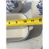 Image 19 : PFALTZGRAFF YORKTOWNE BLUE AND WHITE STONEWARE DISHES