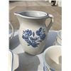 Image 8 : PFALTZGRAFF YORKTOWNE BLUE AND WHITE STONEWARE DISHES