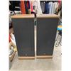 Image 1 : VINTAGE MITSUBISHI SS-3100 FLOOR-STANDING SPEAKERS - WORK! PAIR