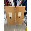 Image 9 : VINTAGE MITSUBISHI SS-3100 FLOOR-STANDING SPEAKERS - WORK! PAIR