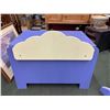 Image 9 : PURPLE FANTASY FIELDS WIZARD AND OUTER SPACE THEMED TOY CHEST AND CHILD'S ROCKING CHAIR